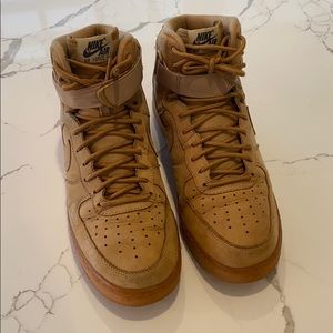 Mens Nike Air Force 1 High '07 LV8 Wheat Flax